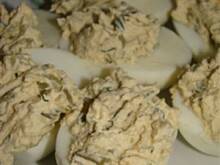 Fot. kate1980, jajka faszerowane z ogórkiem kiszonym