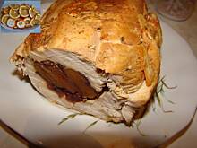 Fot. kate1980, pierś z indyka nadziewana owocami