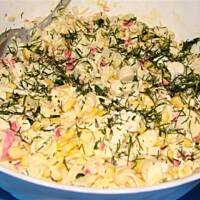 sałatka na świąteczny poranek