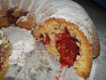 Fot. filonka86, Ekspresowa babka z truskawkami