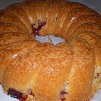 Ekspresowa babka z truskawkami