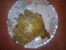 Fot. Kolorowa75, zapiekanka ziemniaczano- pieczarkowa