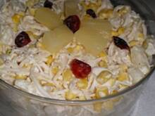 Fot. filonka86, Sałatka z kurczakiem i ananasem