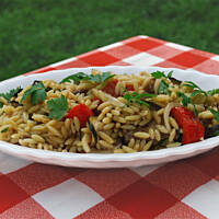 Sałatka z grillowanych warzyw