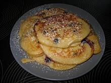 Fot. MoniaKociara, Jogurtowe racuchy z jagodami