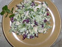 Fot. lukrecja34, Sałatka z żurawiną i selerem