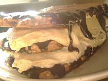 Fot. sebek, Tort Dacquoise - "Bezowy orzechowiec"