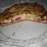 Sernik z mascarpone i malinami