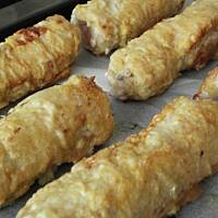 Cygara schabowe z borowikami.