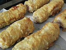 Fot. msewka, Cygara schabowe z borowikami.