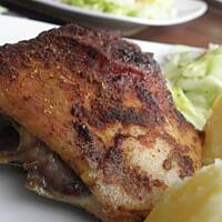 Udka pieczone z marynaty.