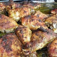 Udka pieczone z marynaty.