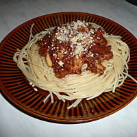 Spaghetti bolognese hit!