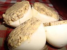 Fot. Paszczakowa, Jajka faszerowane pieczarkami