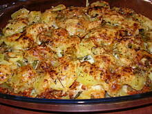 Fot. olusia23, Zapiekanka mięsno-ziemniaczana z kiszonym ogórkiem