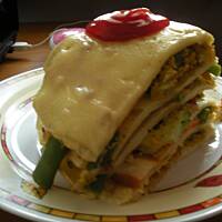 Zapiekanka naleśnikowa