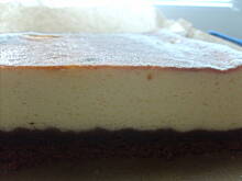 Fot. balbinka1001, Sernik delikatny kremowy i bardzo puszysty na kakaowym spodzie