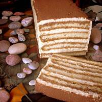 Biszkopt z kremem a/la tiramisu