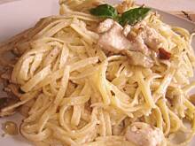 Fot. sebek, Linguine z karczochami w sosie z gorgonzoli