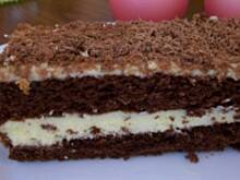 Fot. wiola333, placek czekoladowy z kremem tiramisu