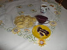 Fot. dagus g, Pierogi z twarogiem i musem jagodowym