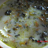 Zupa z grzybow portobello