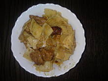 Fot. Kolorowa75, łazanki z mięsem i młodą kapustą