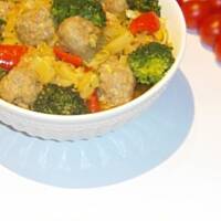 Potrawka z mięsem mielonym i warzywami