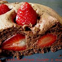 Czekoladowe ciasto z musem