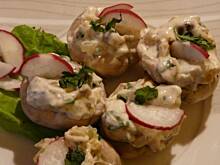 Fot. Lea2, Pieczarki nadziewane twarożkiem