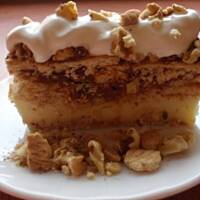 ciasto karmelowo-śmietankowe z kawowym aromatem