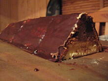 Fot. cynamon, Domek-ciasto bez pieczenia