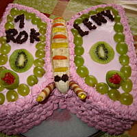 Tort motylek