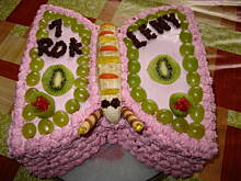 Fot. moniś28, Tort motylek