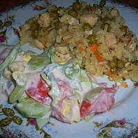 Risotto z kurczakiem i warzywami wg mojej mamy