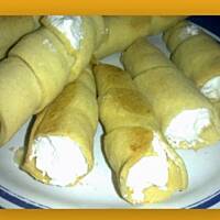 Rurki z kremem budyniowym