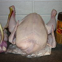 Kurczak pieczony w 40 ząbkach czosnku!