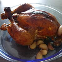 Kurczak pieczony w 40 ząbkach czosnku!