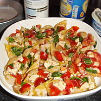 zapiekanka makaronowa z mozzarellą