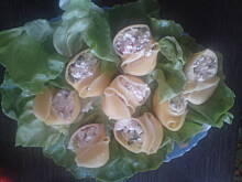 Fot. Kolorowa75, muszelki z nadzieniem serowym