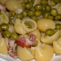 Makaron z groszkiem ♨