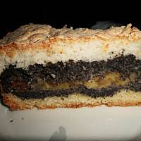 Ciasto makowo-jablkowo-kokosowe