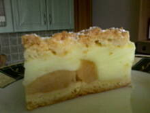 Fot. basiak55, Ciasto jabłkowo-budyniowe