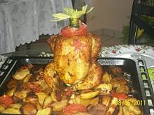 Fot. wiktorynka, Kurczak pieczony na piwie