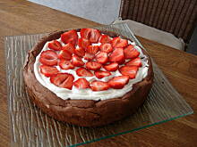 Fot. issima, Czekoladowa chmura z truskawkami