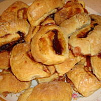 Kopytka krucho - drożdżowe