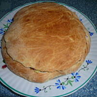 Surówka z kawałkami kurczaka w kuli