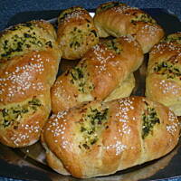 Bułeczki czosnkowo-ziołowe