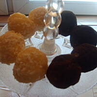 kulki rafaello i kartofelki w kakao