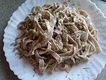 Fot. Michasza, Tagliatelle w koperkowo-śmietanowym sosie z tuńczykiem